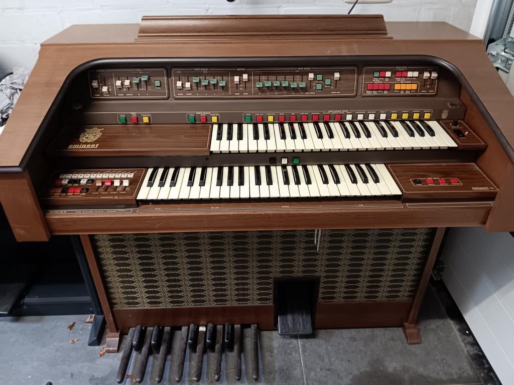 Eminent T260 elektrisch orgel, Muziek en Instrumenten, Orgels, Ophalen, Gebruikt, 2 klavieren, Orgel