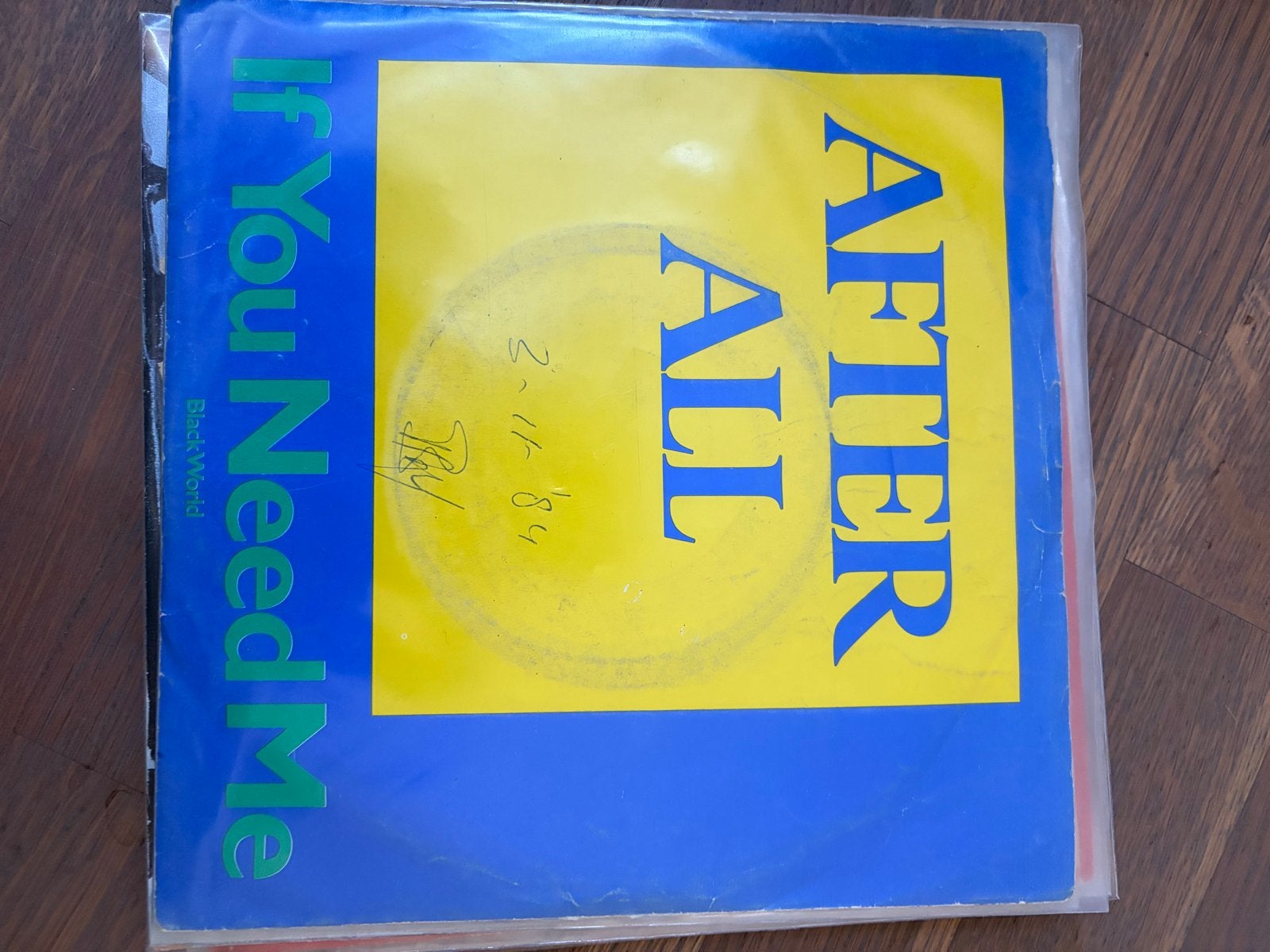 Black World - After All / If You Need Me (Vinyl Single), Gebruikt, Overige genres, 7 inch, EP