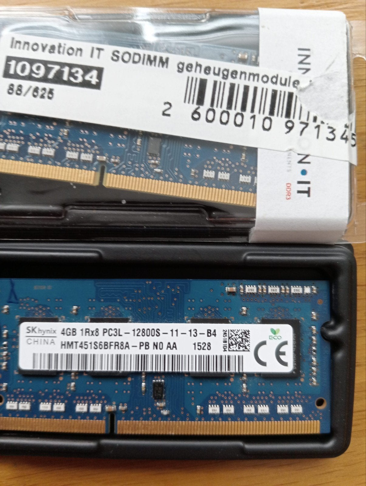 SK Hynix 4GB DDR3L SODIMM RAM - PC3L-12800S, Gebruikt, DDR3, Ophalen of Verzenden, Laptop