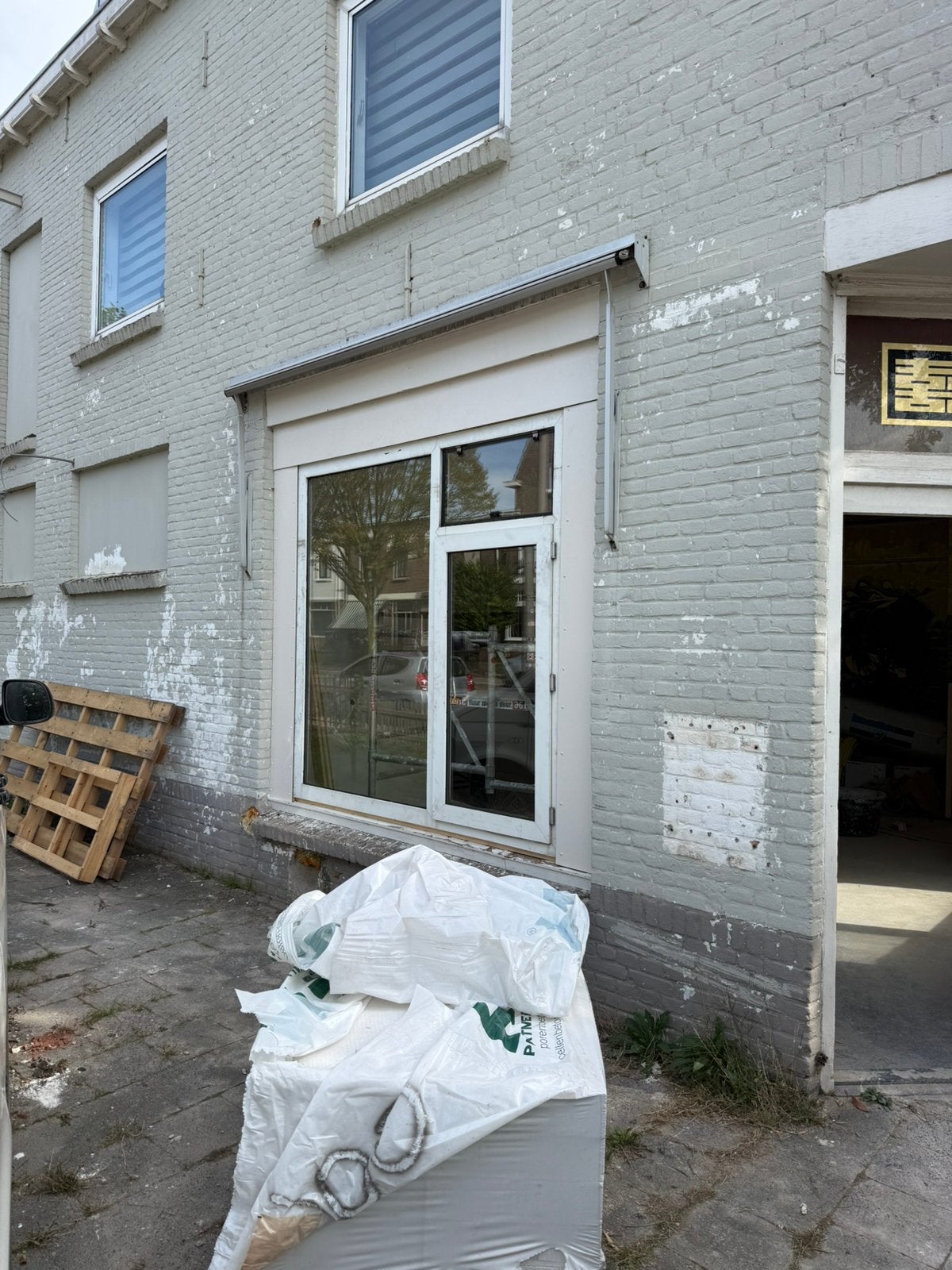 Kozijnen 2x, Ophalen, Kunststof, Gebruikt, Raamkozijn