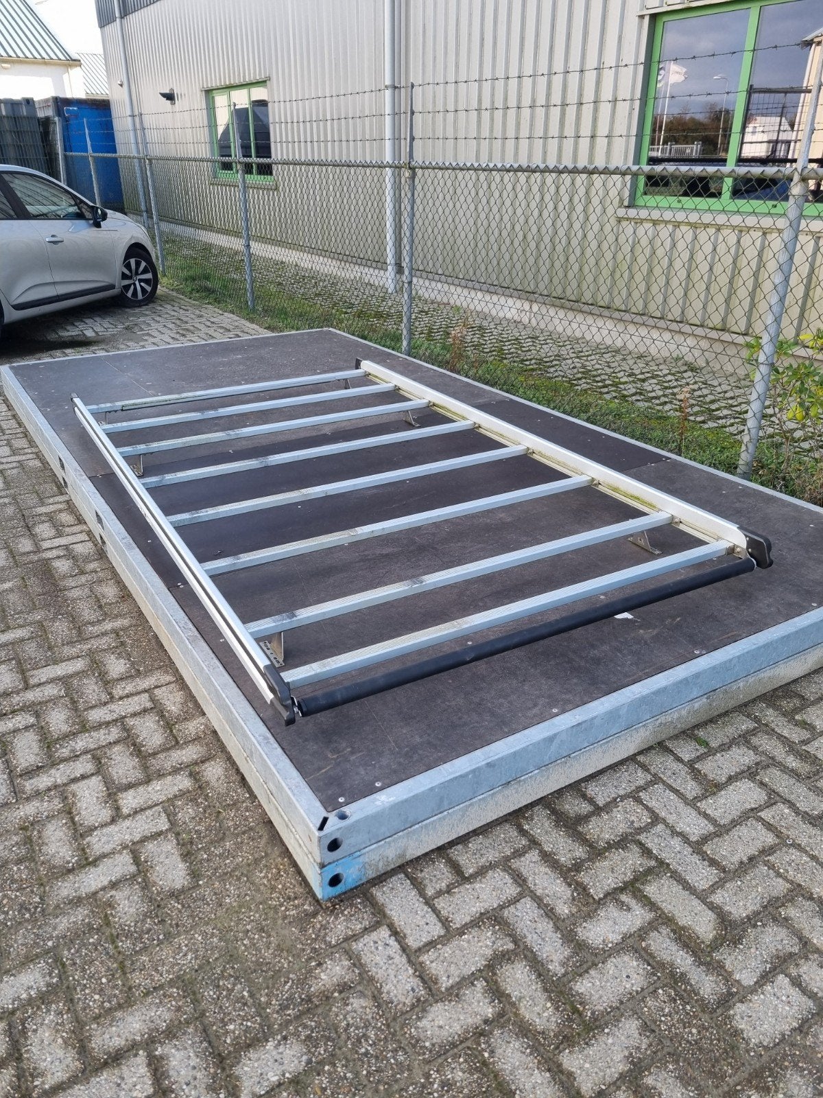 Q-Top Aluminium Imperiaal Renault Trafic L2, Auto diversen, Ophalen, Gebruikt