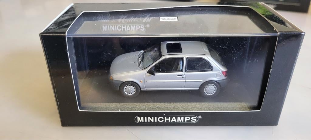 Minichamps Ford Fiesta Mk4, Ophalen of Verzenden, Zo goed als nieuw, Auto, MiniChamps