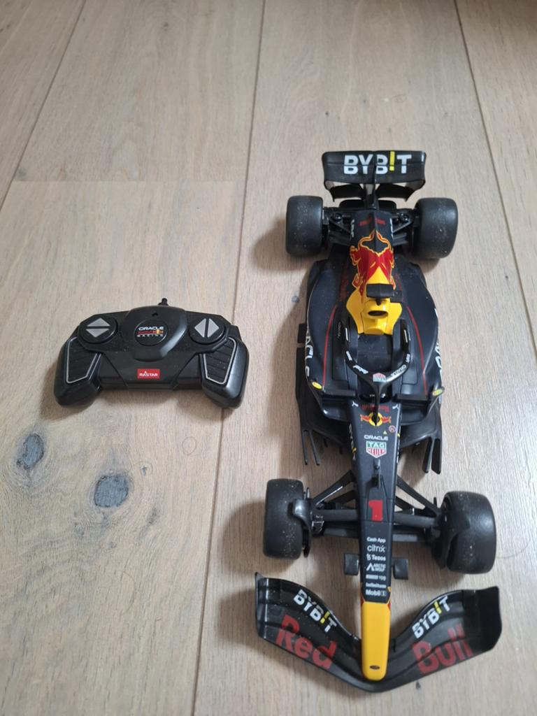 Red Bull Racing F1 RC Auto - Max Verstappen, Elektro, Auto offroad, Ophalen of Verzenden, Zo goed als nieuw