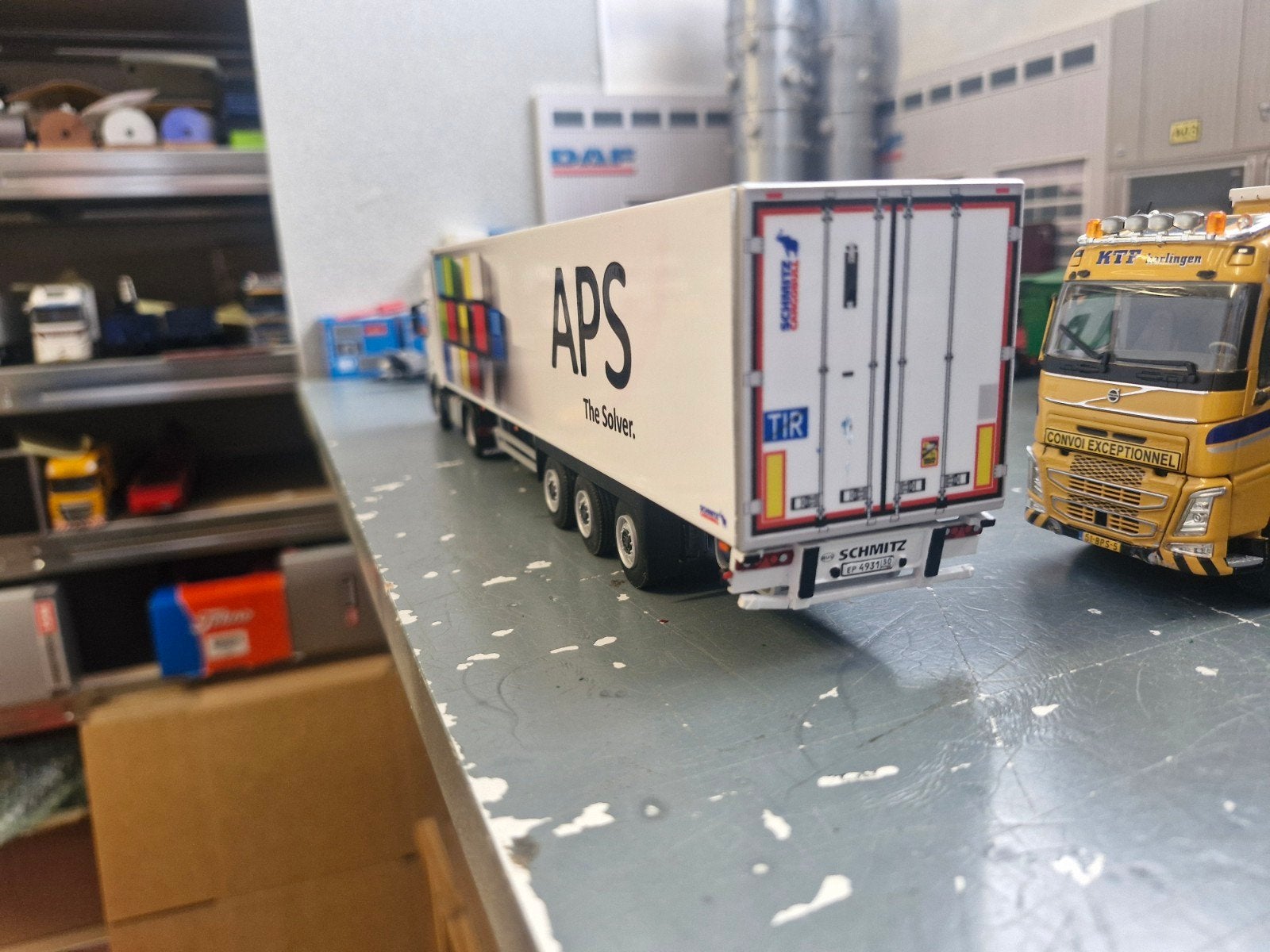 scania met koeltrailer wsi van APS, Ophalen of Verzenden