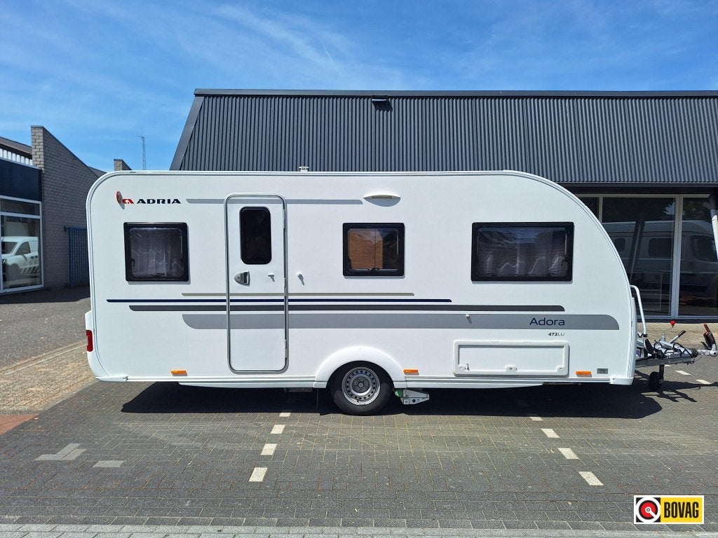 Adria Adora 472 LU MOVER EN VOORTENT, Caravans en Kamperen, Caravans, Rondzit, Bedrijf, Adria, Tot en met 4