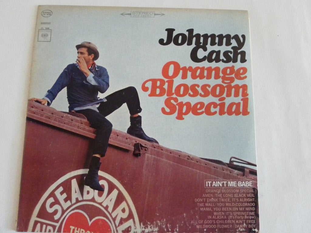 LP Johnny Cash - Orange Blossom Special, LP, Gebruikt, Reissue, Ophalen of Verzenden