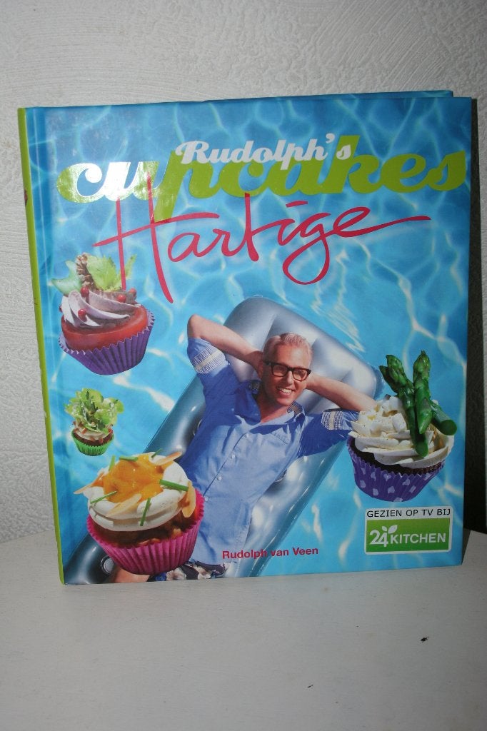 Rudolph van Veen - Rudolph's hartige cupcakes, Boeken, Nieuw, Ophalen of Verzenden, Rudolph van Veen, Hoofdgerechten
