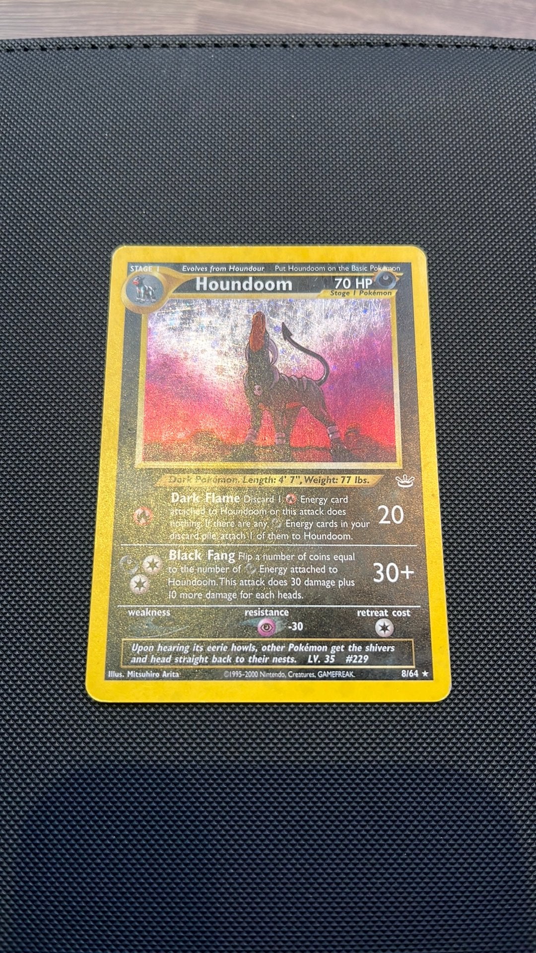 Houndoom Neo Revelation, Ophalen of Verzenden, Zo goed als nieuw