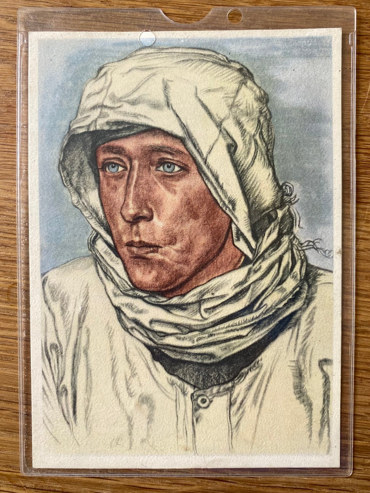 Ansichtkaart W. Willrich 1940 duits wo2, Ophalen of Verzenden, Duitsland, Foto of Poster