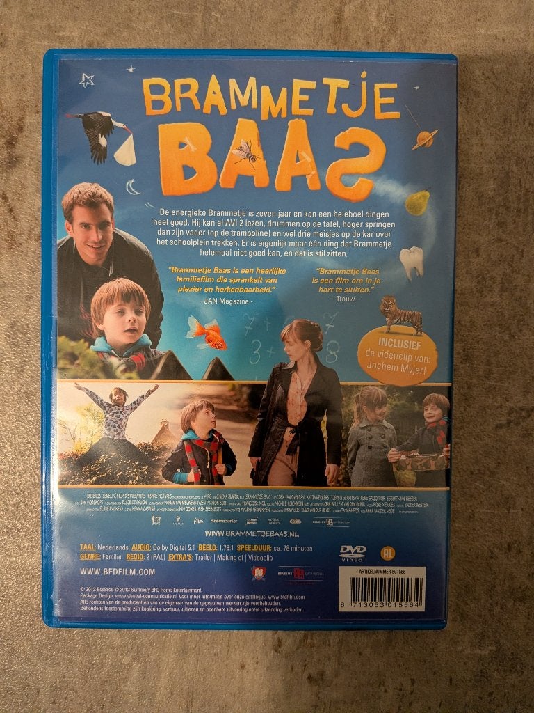 Brammetje Baas, Animatie, Nederlands, Ophalen of Verzenden, Zo goed als nieuw