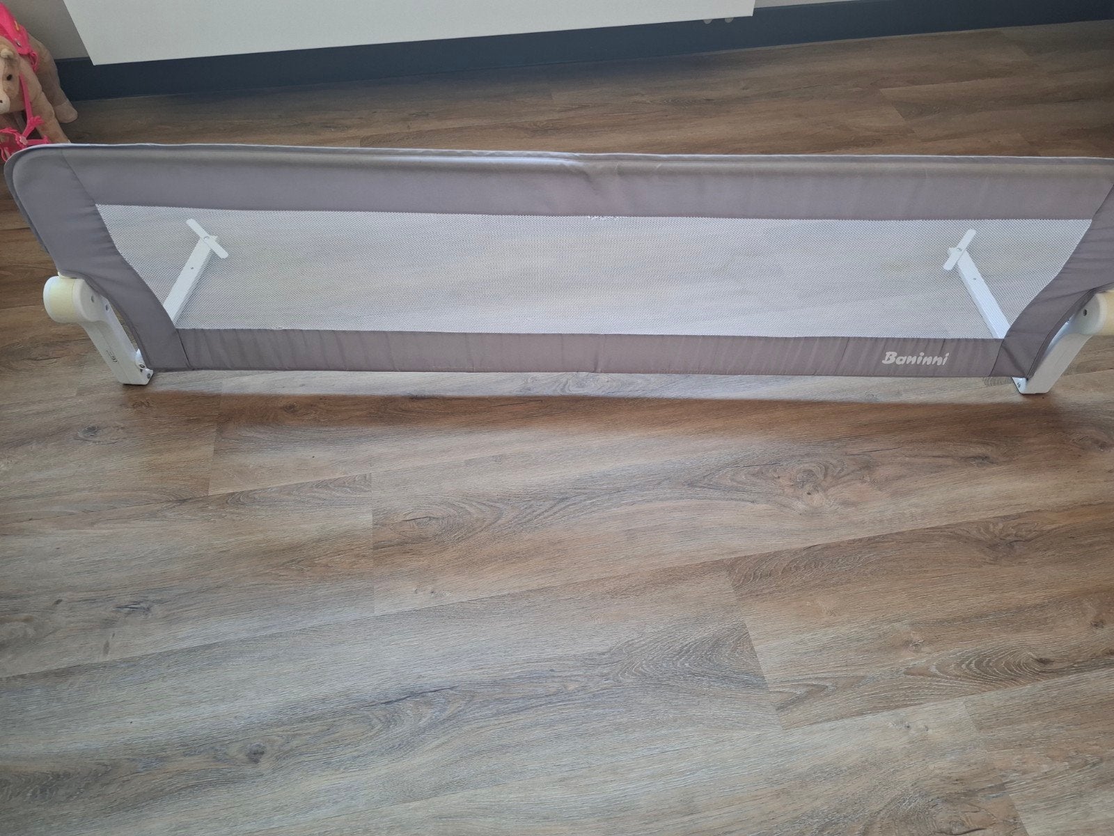 Bedhek, Baninni, 150cm, opklapbaar, Ophalen, Zo goed als nieuw, 140 tot 160 cm, Minder dan 70 cm