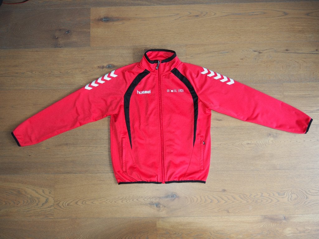 Trainingsjasje EFC Eersel maat 152, Ophalen, Gebruikt, Jongen of Meisje, Sport- of Zwemkleding