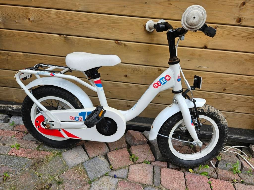 S'cool Nixe 12 inch meisjesfiets, Ophalen, Gebruikt, 14 inch of minder