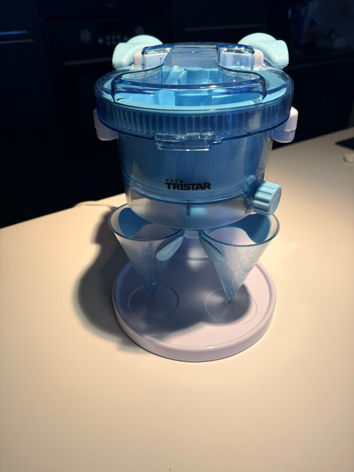 Tristar slushy maker met siroopflessen & bekers, Ophalen of Verzenden, Zo goed als nieuw
