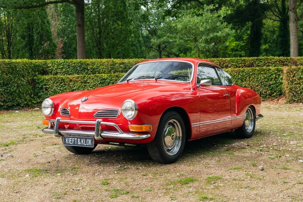 VW Karmann Ghia coupe schitterende Volkswagen, Auto's, Achterwielaandrijving, Zwart, Volkswagen, Handgeschakeld