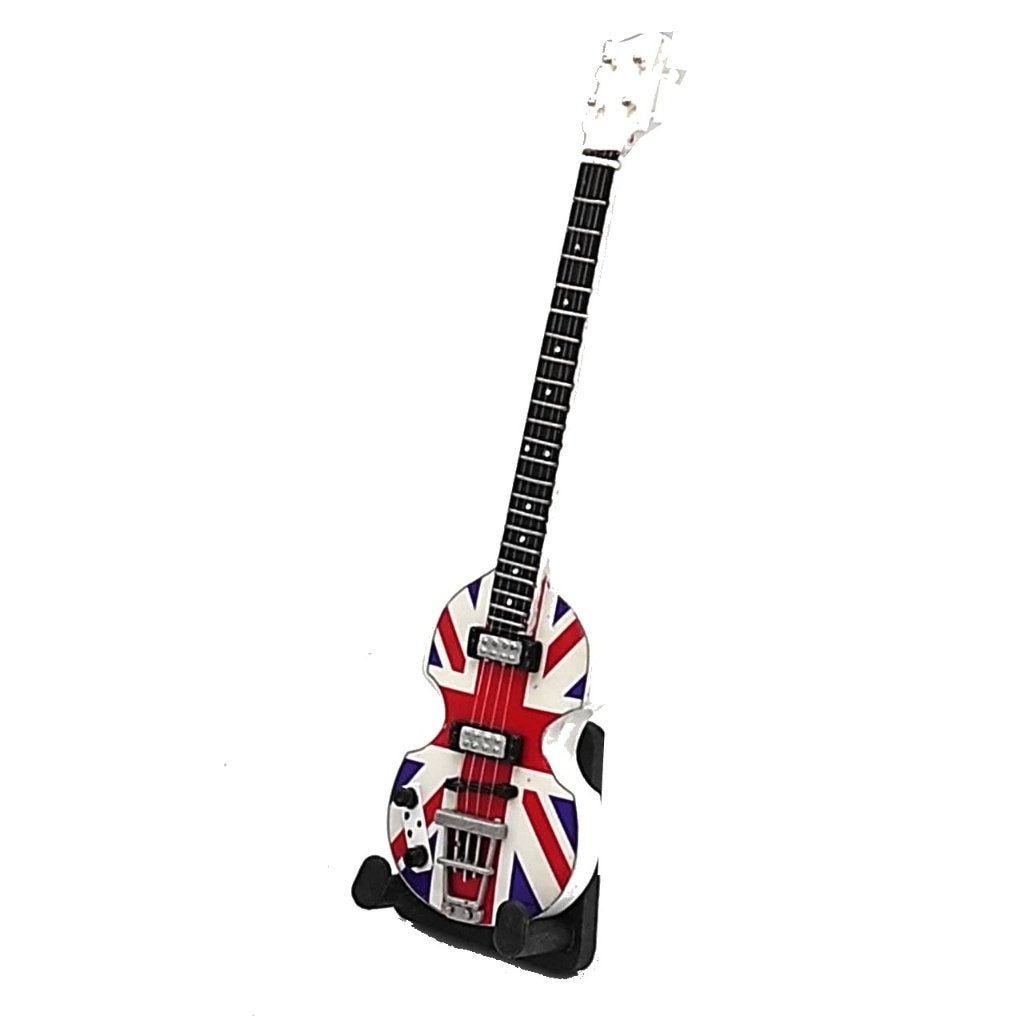 Paul McCarthney The Beatles miniatuur gitaar 15cm mini deco, Info@deconoord.nl, Deco Noord, Nieuw, Ophalen of Verzenden