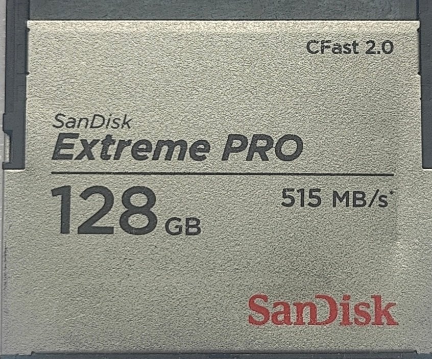 SANDISK EXTREME PRO CFAST 2.0, Scandisk, Geschikt voor 4K video, Verzenden, Zo goed als nieuw