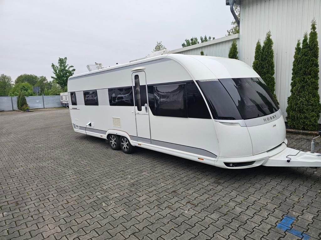 Caravan Hobby Premium 660WFU, 1 eigenaar, airco., Ophalen