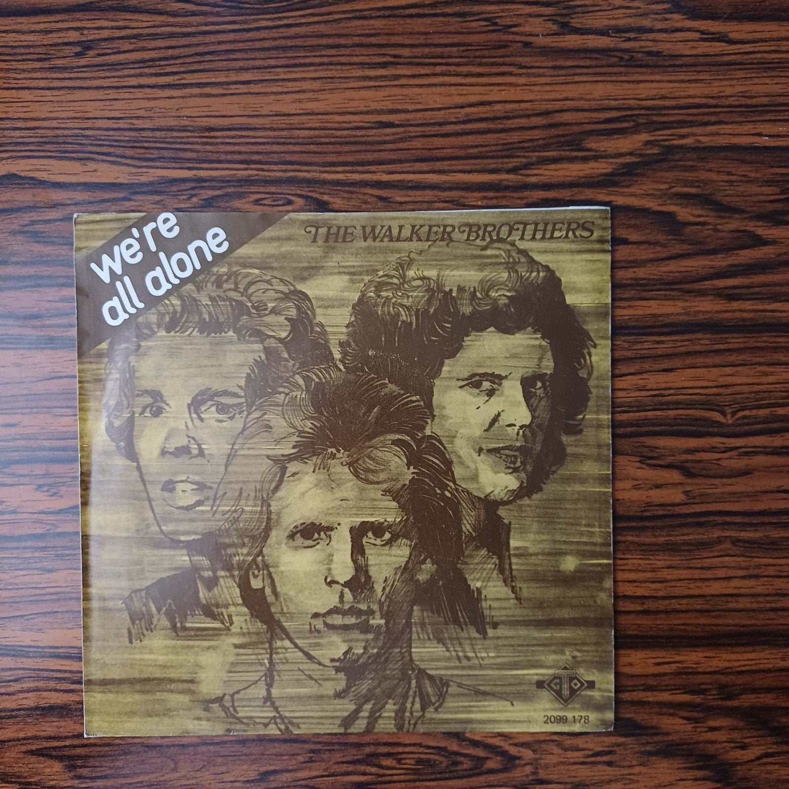 The Walker Brothers - We're All Alone, Cd's en Dvd's, Ophalen of Verzenden, Gebruikt, 7 inch, Pop