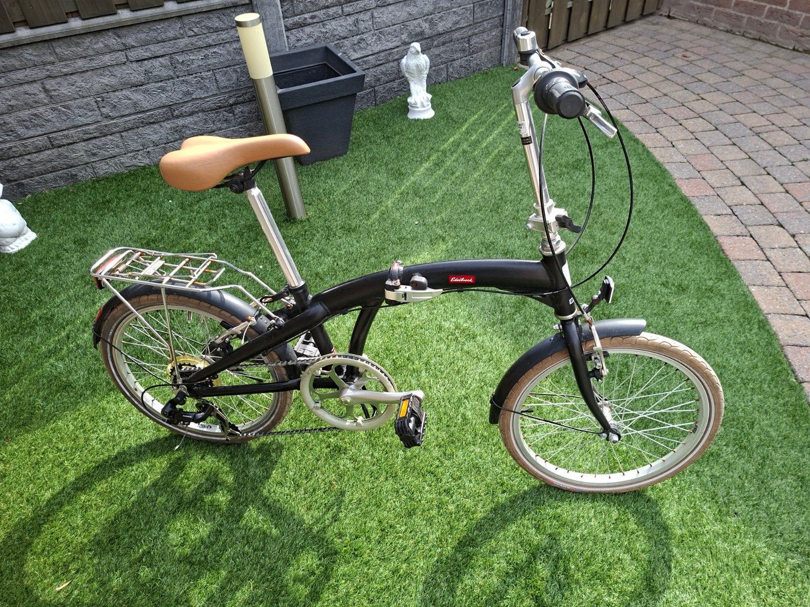 Opvouwbare fiets - Ideaal voor woon-werkverkeer, 20 inch of meer, Gebruikt, Velgrem, Versnellingen