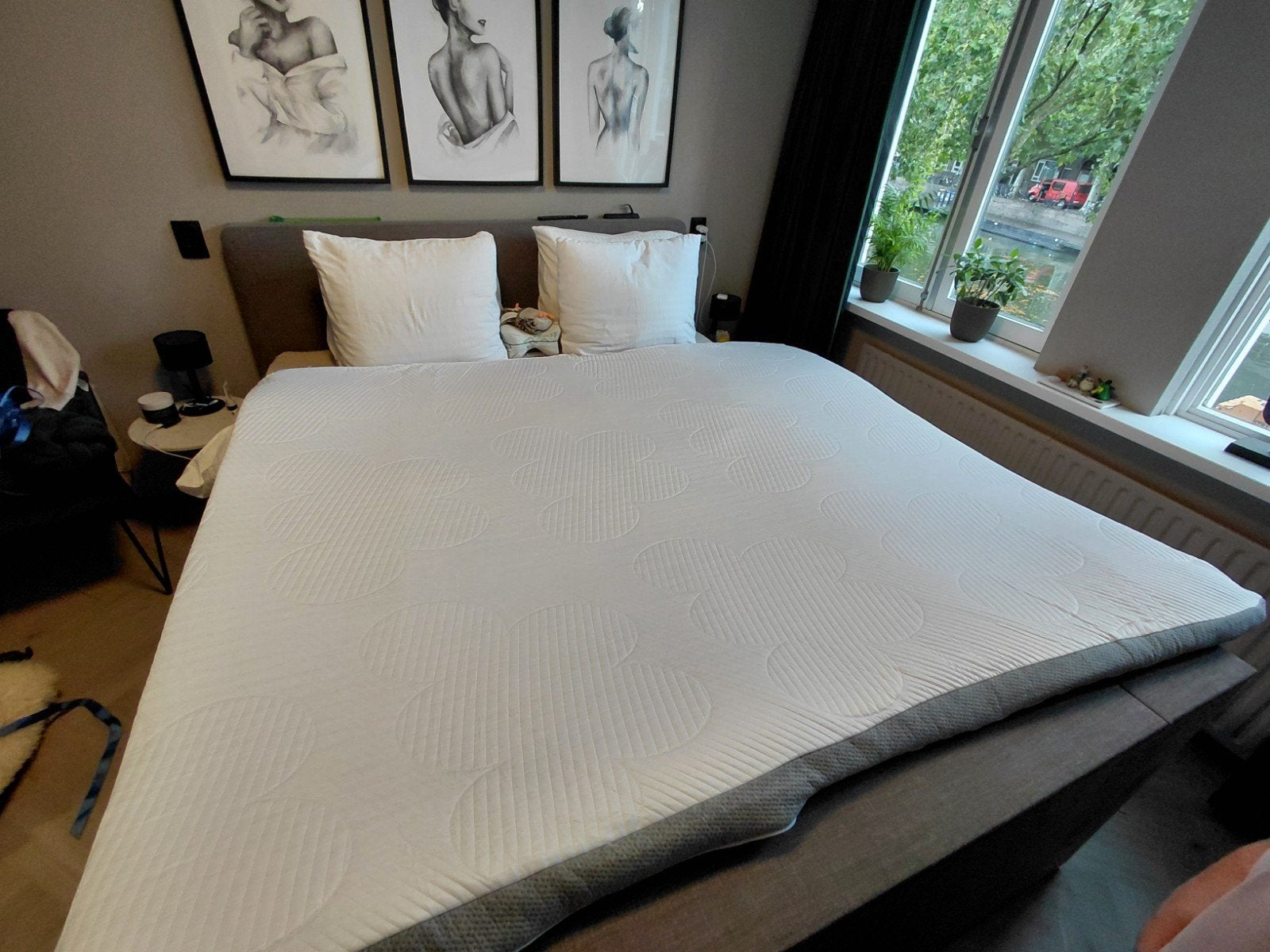 Cloudpillo Original Topper 180x210 - Zo goed als nieuw, Ophalen, 210 cm, Tweepersoons, Zo goed als nieuw