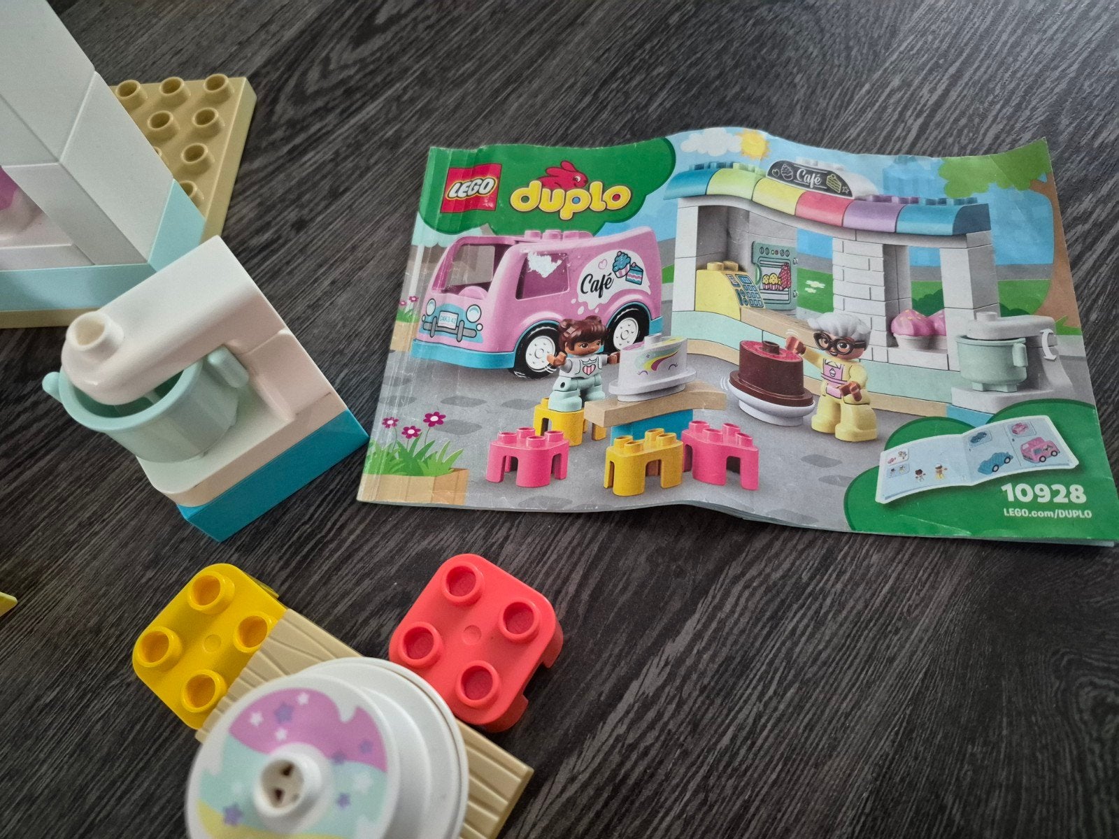 Duplo taarten café, Ophalen, Zo goed als nieuw, Compleet, Duplo