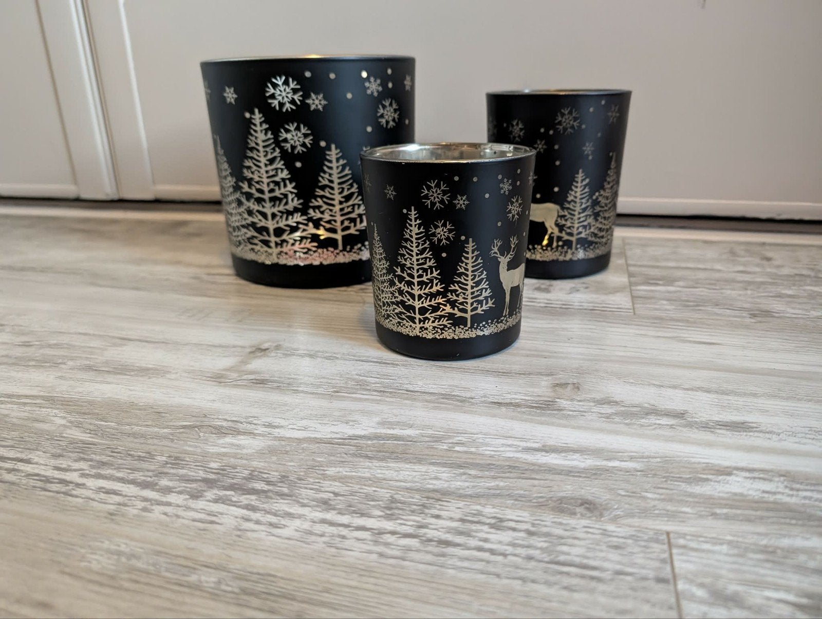 Waxinelichtjes - set - kerst - opruimen, Ophalen