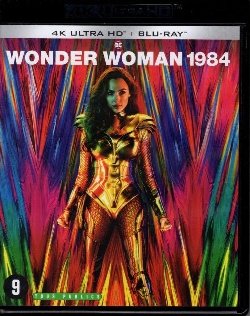 Wonder Woman 1984 - 4K Ultra HD + Blu-ray - NL uitgave, Engels, Zo goed als nieuw, Nederlands, Warner Bros. Entertainment Nederland B.V.