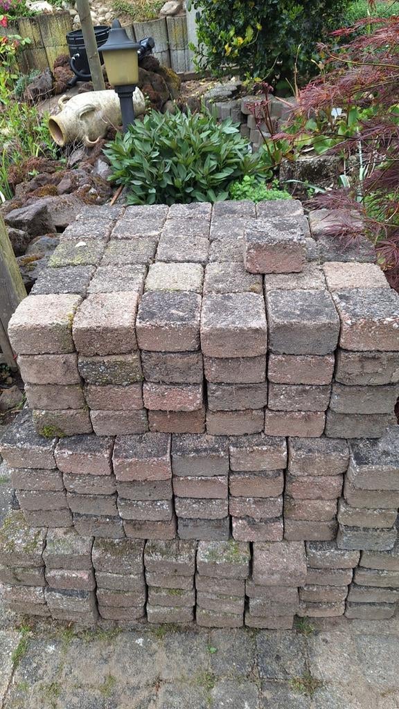 Koppelstones 10x10x5. Gratis, Tuin en Terras, Ophalen, Gebruikt, Klinkers, 5 tot 10 m²