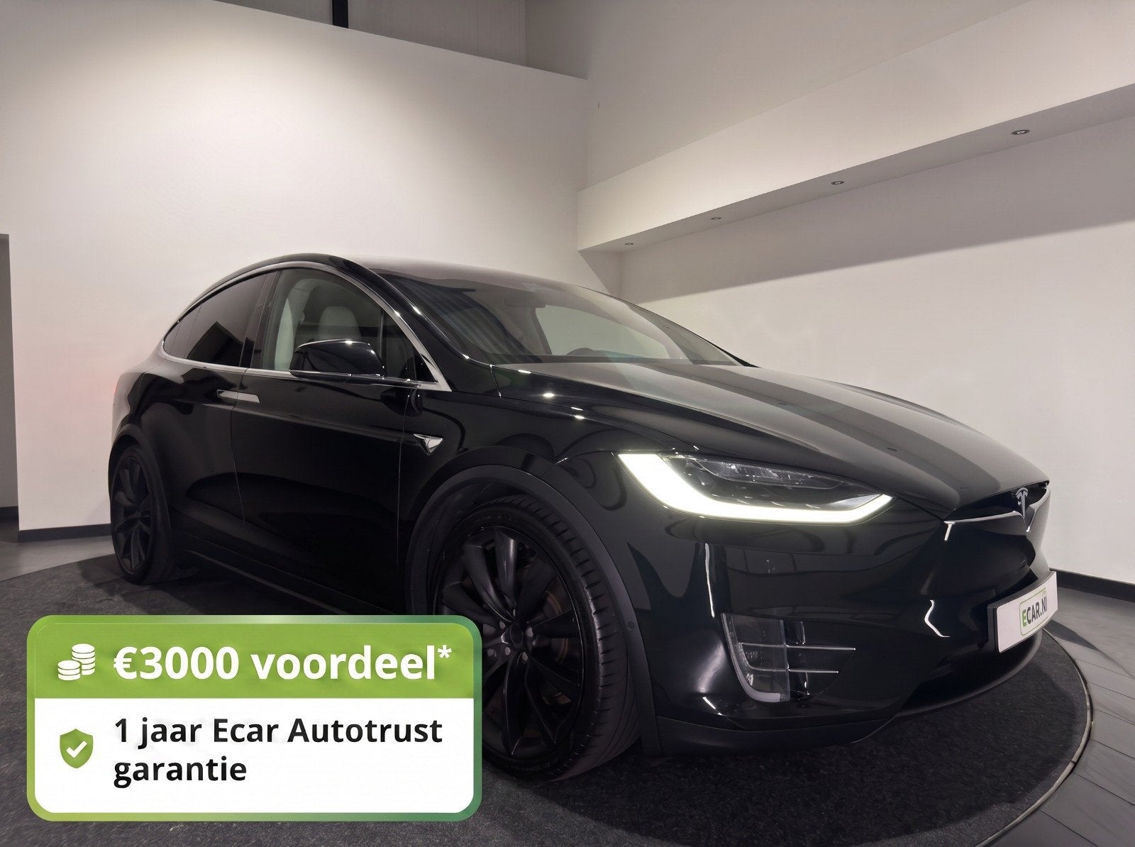 Tesla Model X 75D Base | Tot € 3.000 klantvoordeel* | Trek, Automaat, Model X, Gebruikt, 124 €/maand