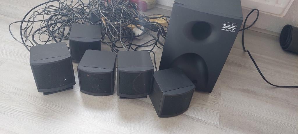 5.1 sound system, Ophalen