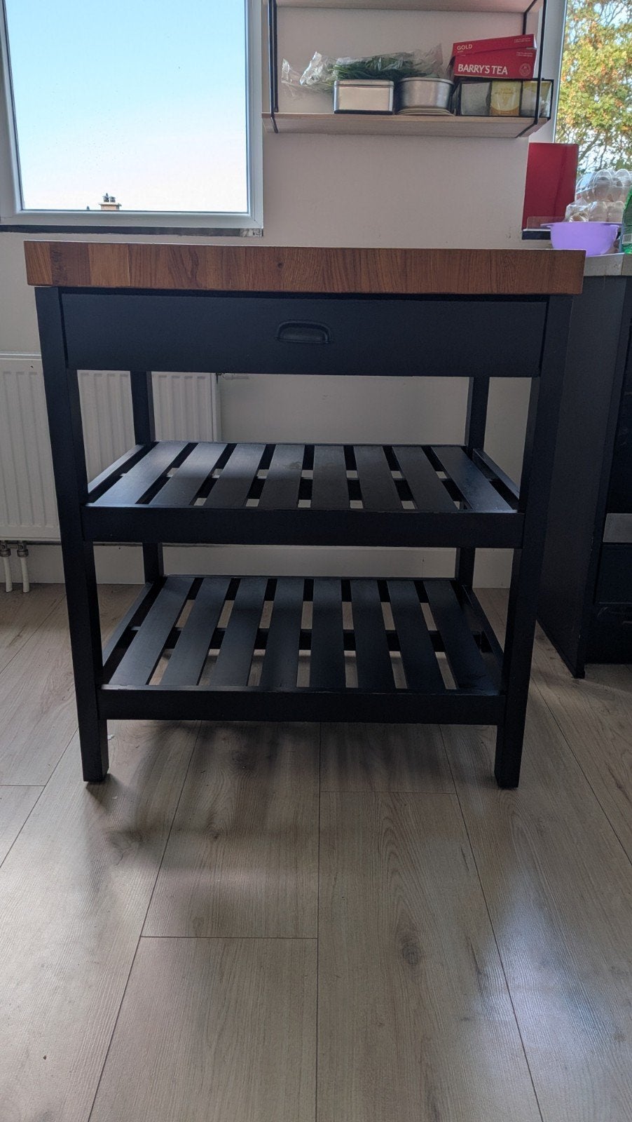 IKEA Vadholma keukeneiland met lade 79x63x90cm, Huis en Inrichting, Ophalen, Gebruikt, 50 tot 100 cm, Modern, functioneel