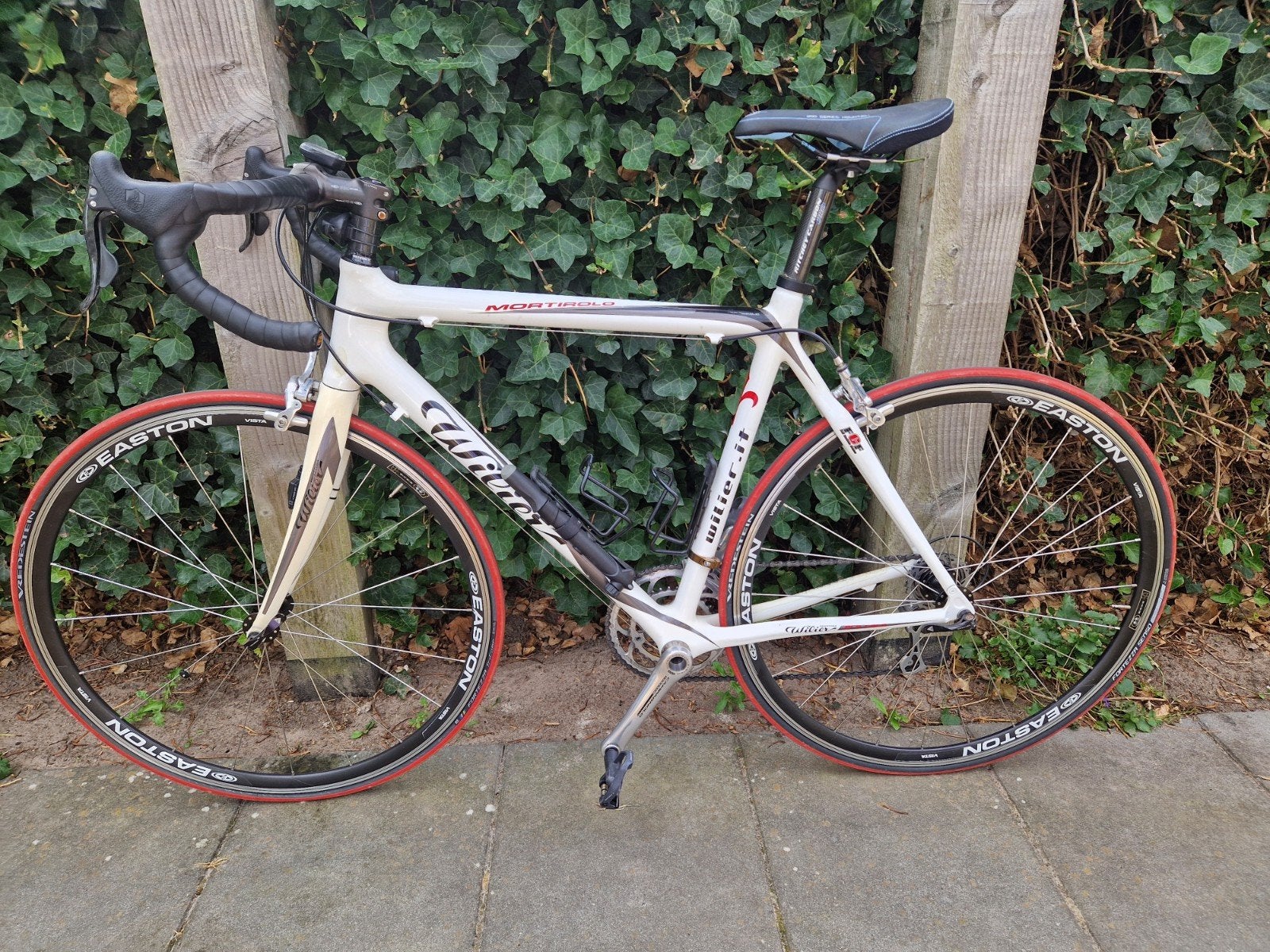 Wilier racefiets - maat 55, Campagnolo Centaur afmontage, Gebruikt, Carbon, Velgrem, 15 tot 20 versnellingen