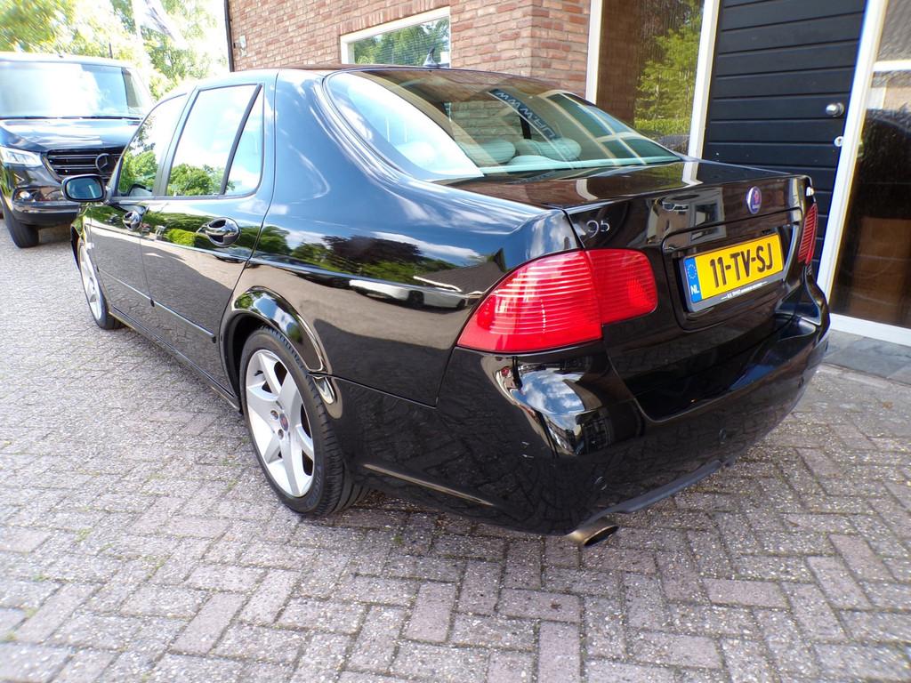 Saab 9-5 2.3 Turbo Aero, Auto's, Voorwielaandrijving, 4 cilinders, 2290 cc, Zwart