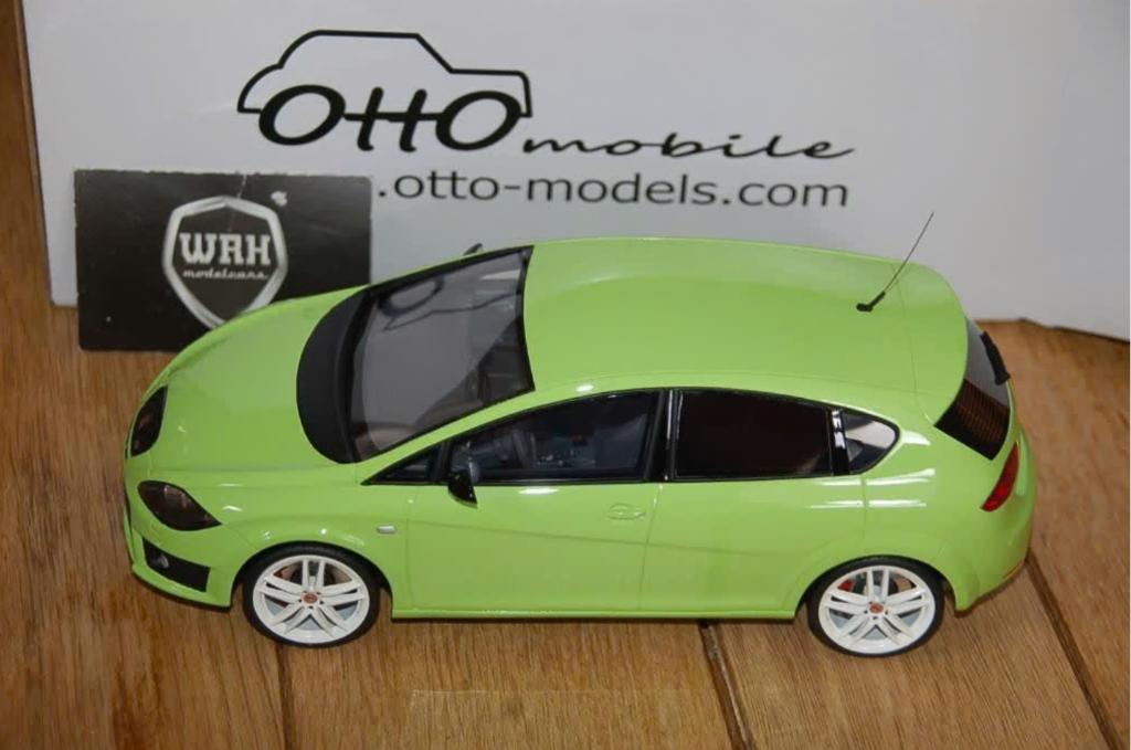 1:18 SEAT LEON MK2 CUPRA green OT404 Otto mobile WRH, Verzenden, Zo goed als nieuw, Auto, OttOMobile