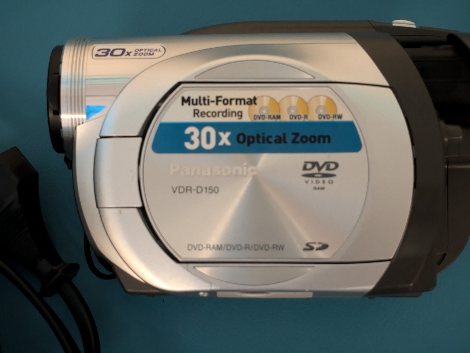 2x Panasonic VDR-D150 camcorders (1 defect) + 3 DVD-RW's, Gebruikt, Panasonic, Dvd, 20x of meer
