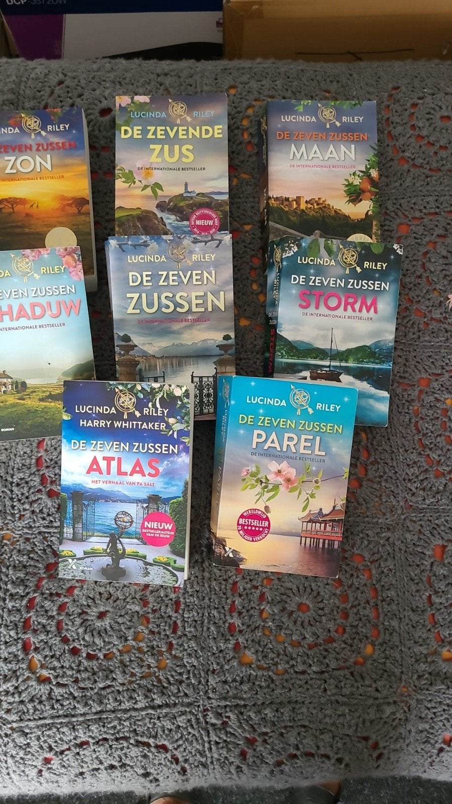 Complete serie De Zeven Zussen (8 boeken) -uitstekende staat, Boeken, Ophalen, Zo goed als nieuw, Lucinda Riley