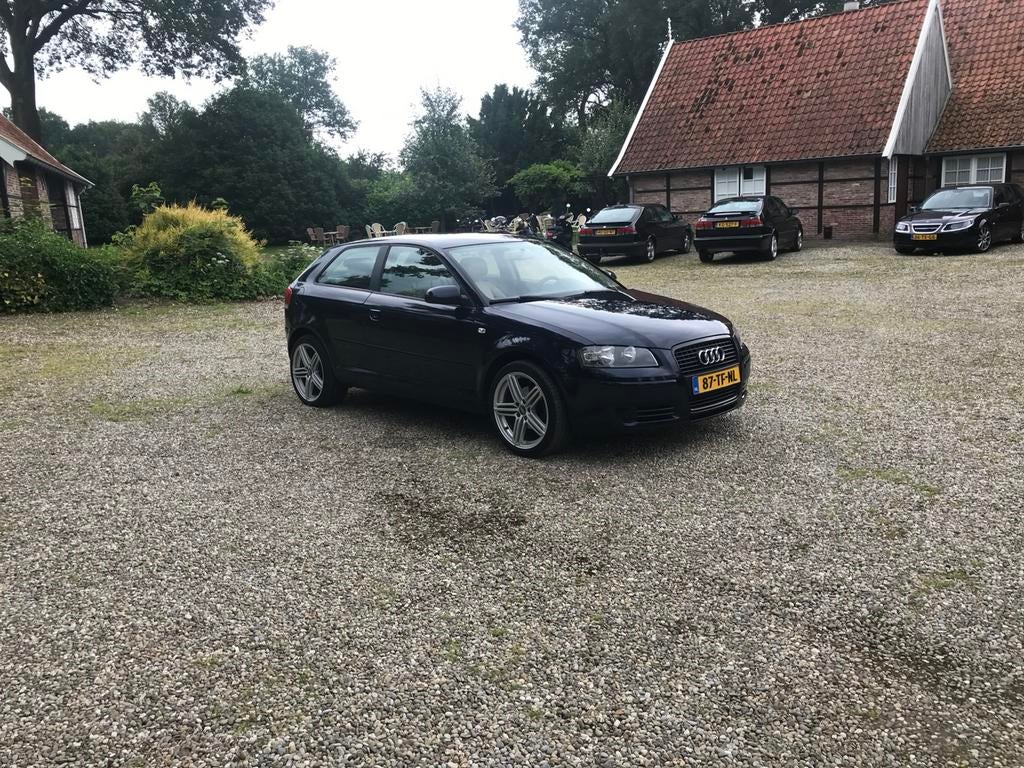 Audi A3 2.0 FSI 110KW AUT 2006 Blauw, 1280 kg, 4 cilinders, 1984 cc, Blauw