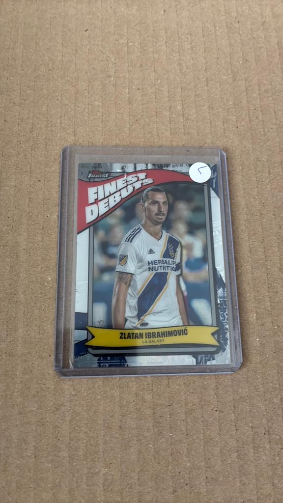 Topps finest debut zlatan Ibrahimovic, Ophalen of Verzenden, Zo goed als nieuw, Plaatje