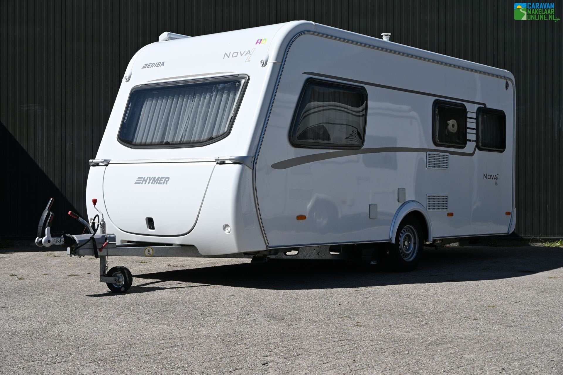 Eriba Nova Light 470 Mover|Cass. Luifel|enkele bedden|, Caravans en Kamperen, Caravans, Rondzit, Bedrijf, Tot en met 3, Kachel