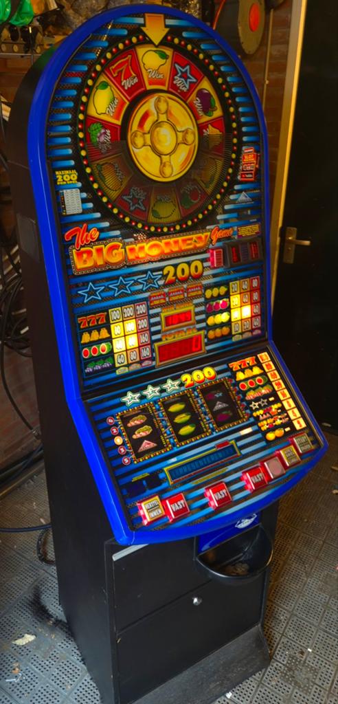 THE BIG MONEY GAME Gokkast Halversie!, Euro, Ophalen of Verzenden, Gebruikt, Met sleutels