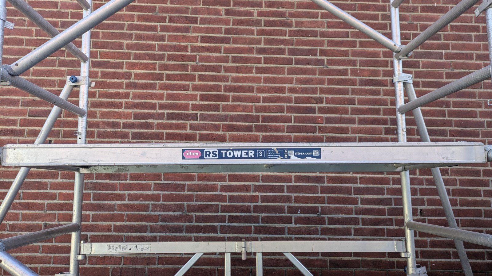Altrex RS Tower 3 Rolsteiger gebruikt, Ophalen, Gebruikt, Rolsteiger of Kamersteiger, 5 meter of hoger