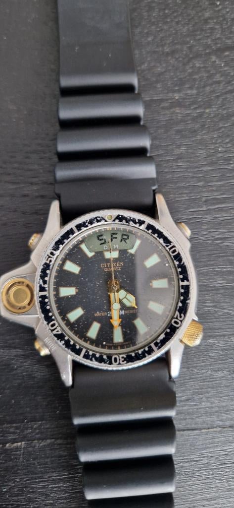Citizen c022 bicolor, Ophalen of Verzenden, Gebruikt, Staal, Citizen