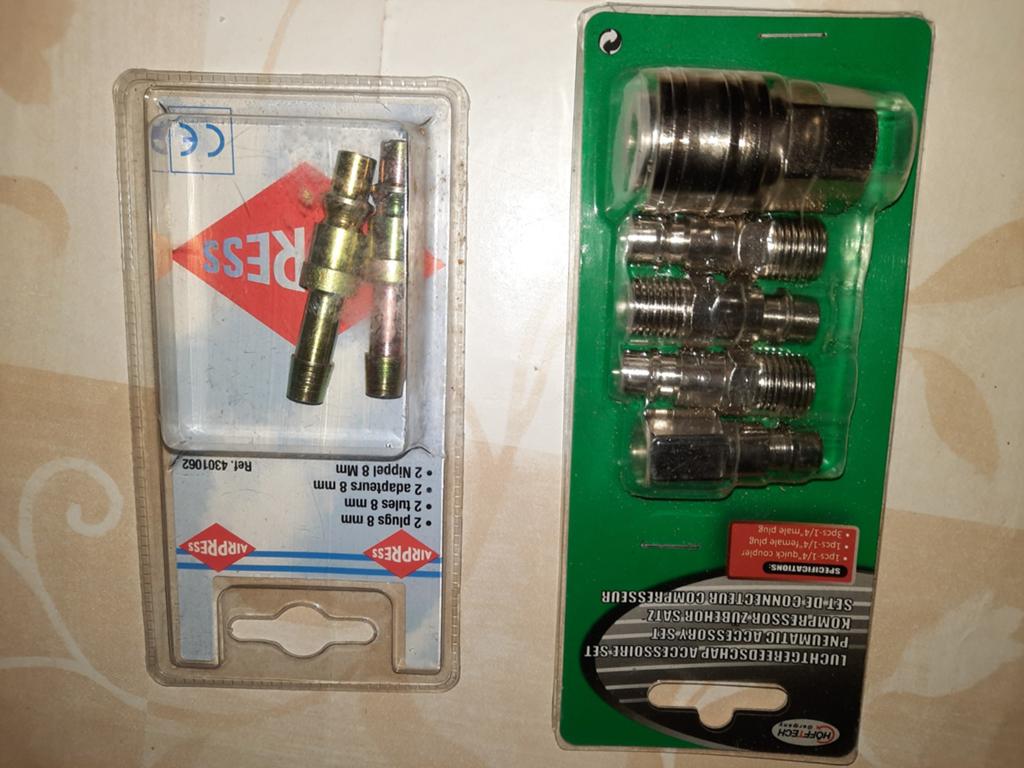 Luchtdruk accessoireset en nippelset, Ophalen of Verzenden