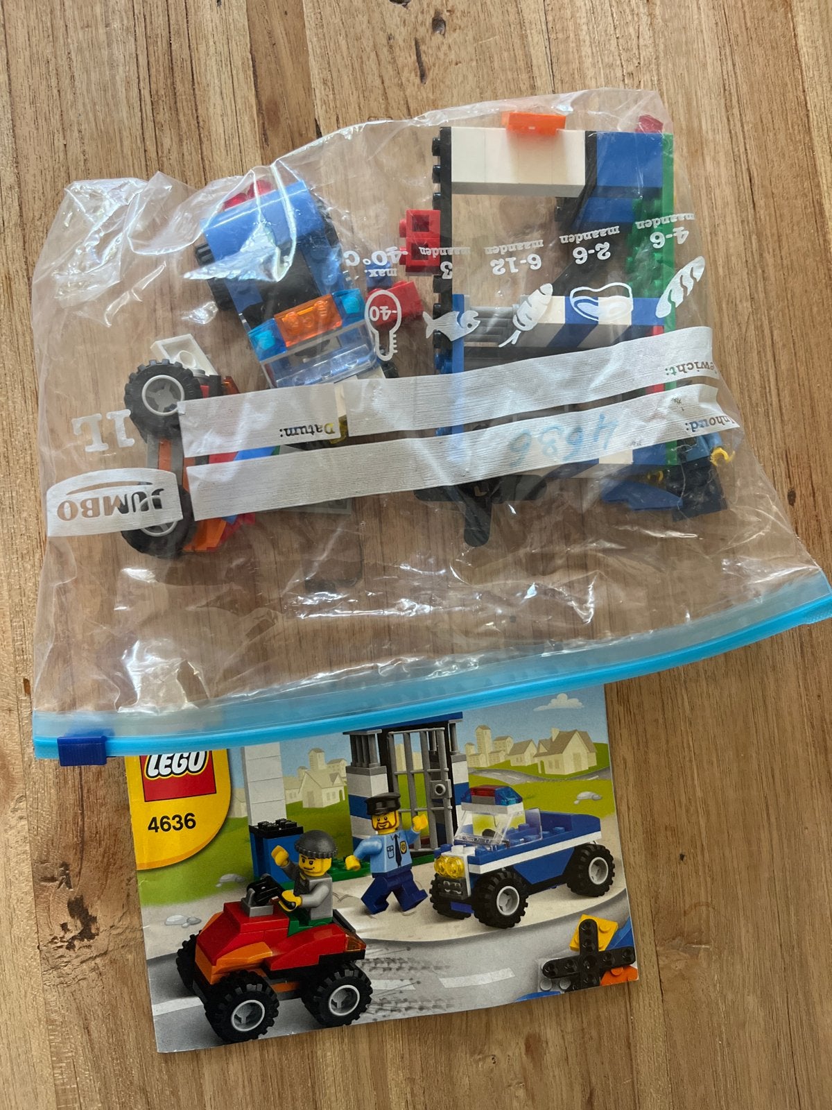 LEGO City Politie Set 4636 - Compleet met instructies, Ophalen, City, Lego, Zo goed als nieuw