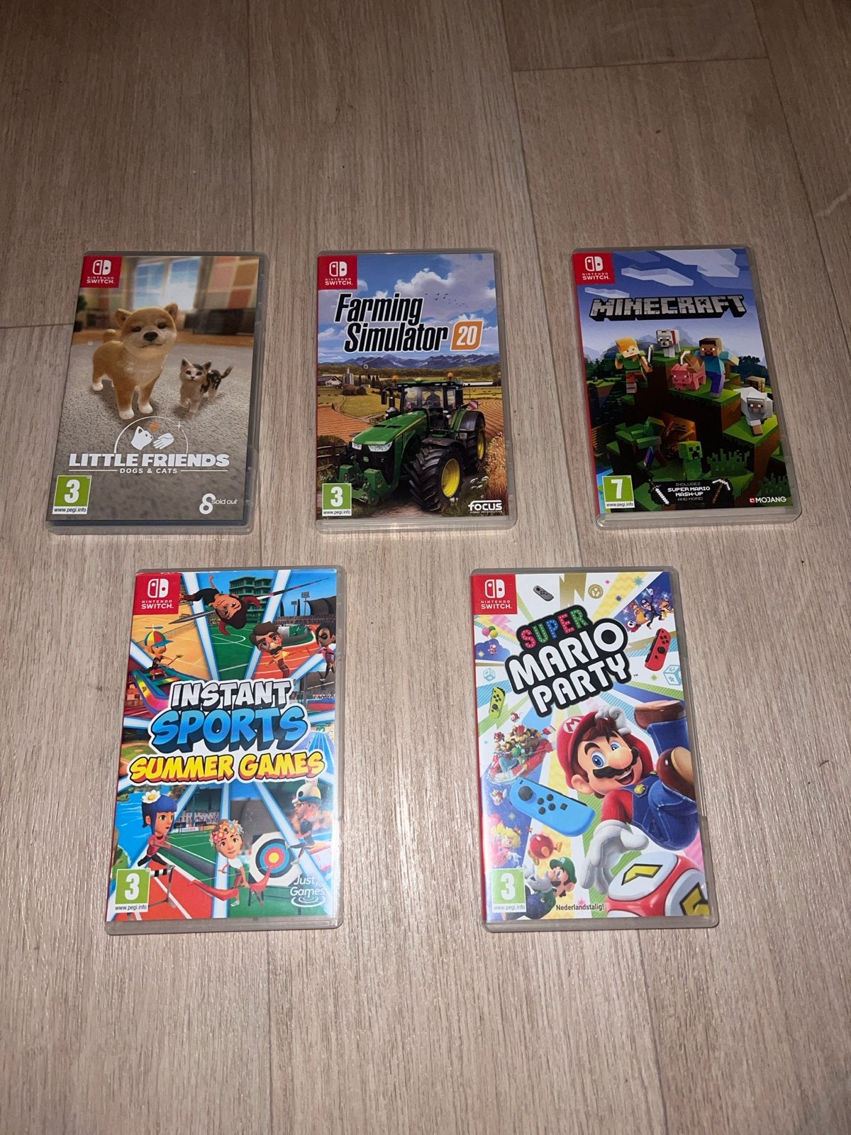 Nintendo Switch Games: Minecraft, Mario Party, Farming Simul, Overige genres, Eén computer, Ophalen of Verzenden, Zo goed als nieuw