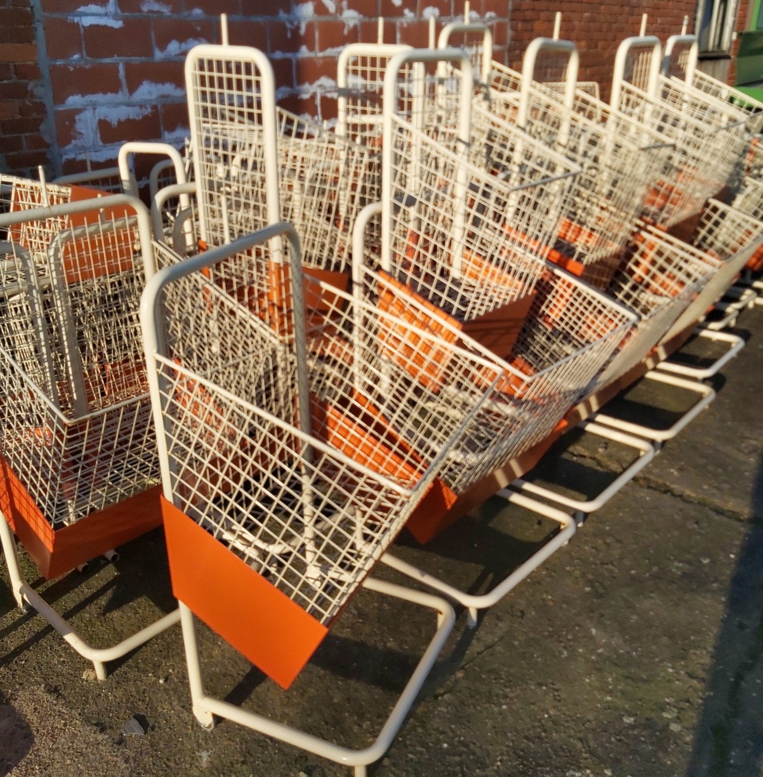 Kar karren metalen karretjes decoratie, Ophalen