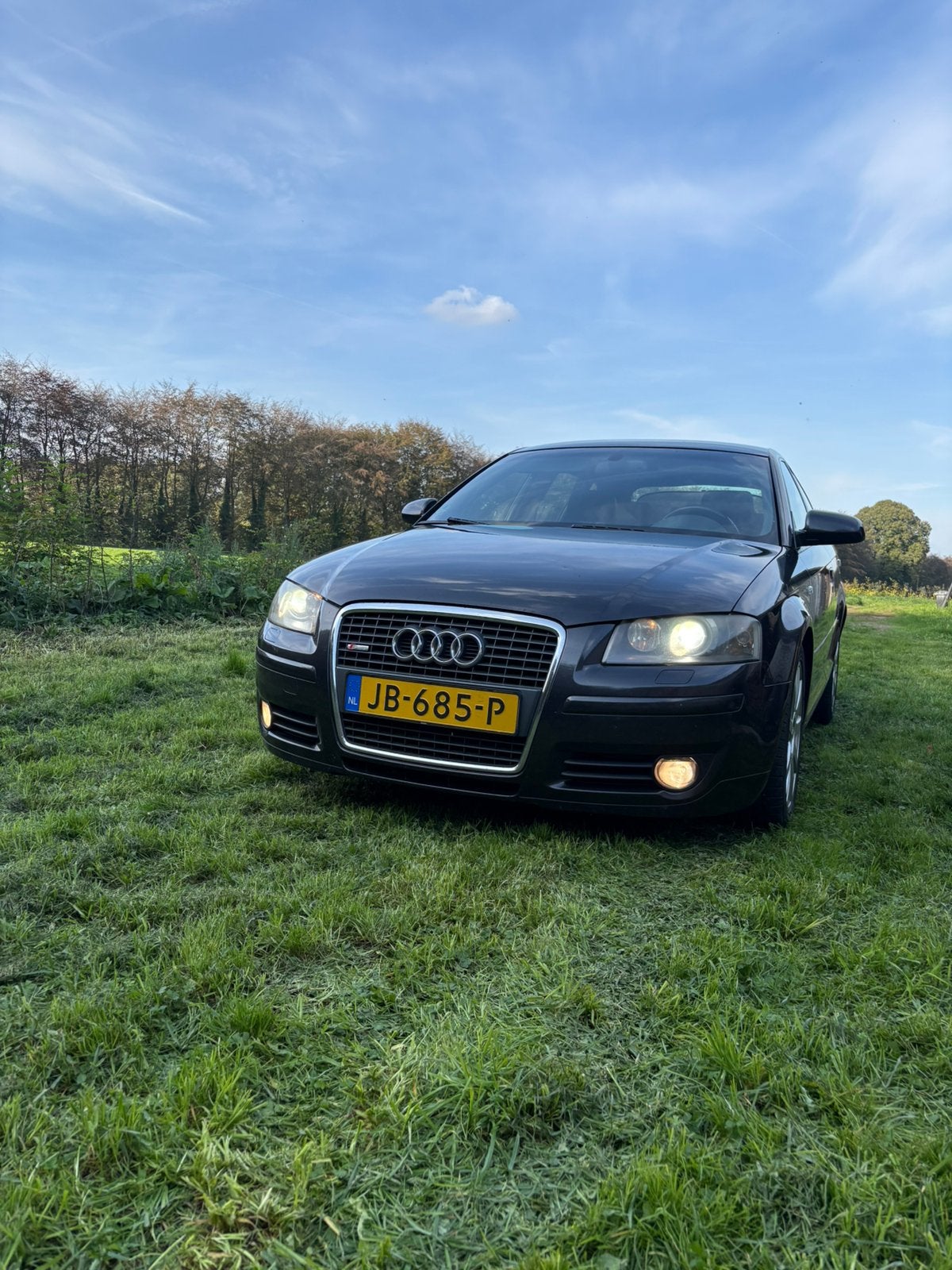 Audi A3 2.0 TDI Sportback S-Line 205PK 2006 Grijs, Auto's, 4 cilinders, Particulier, 170 pk, 154 €/maand