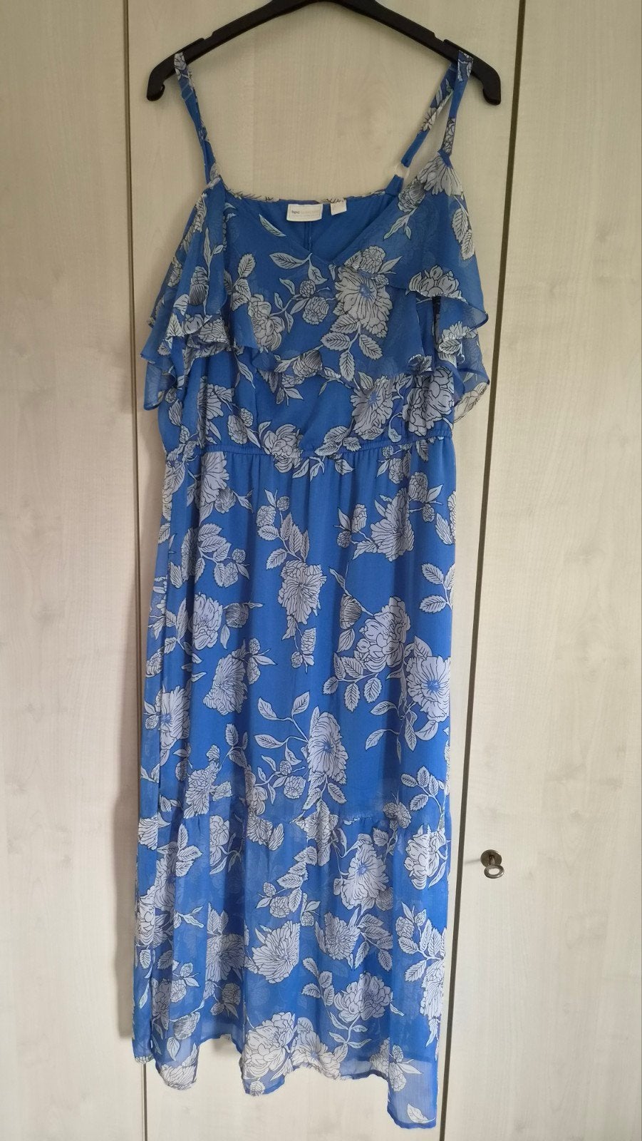 Bon Prix Off-Shoulder Maxi Jurk - Zo goed als nieuw, Bonprix, Maat 46/48 (XL) of groter, Ophalen of Verzenden, Zo goed als nieuw