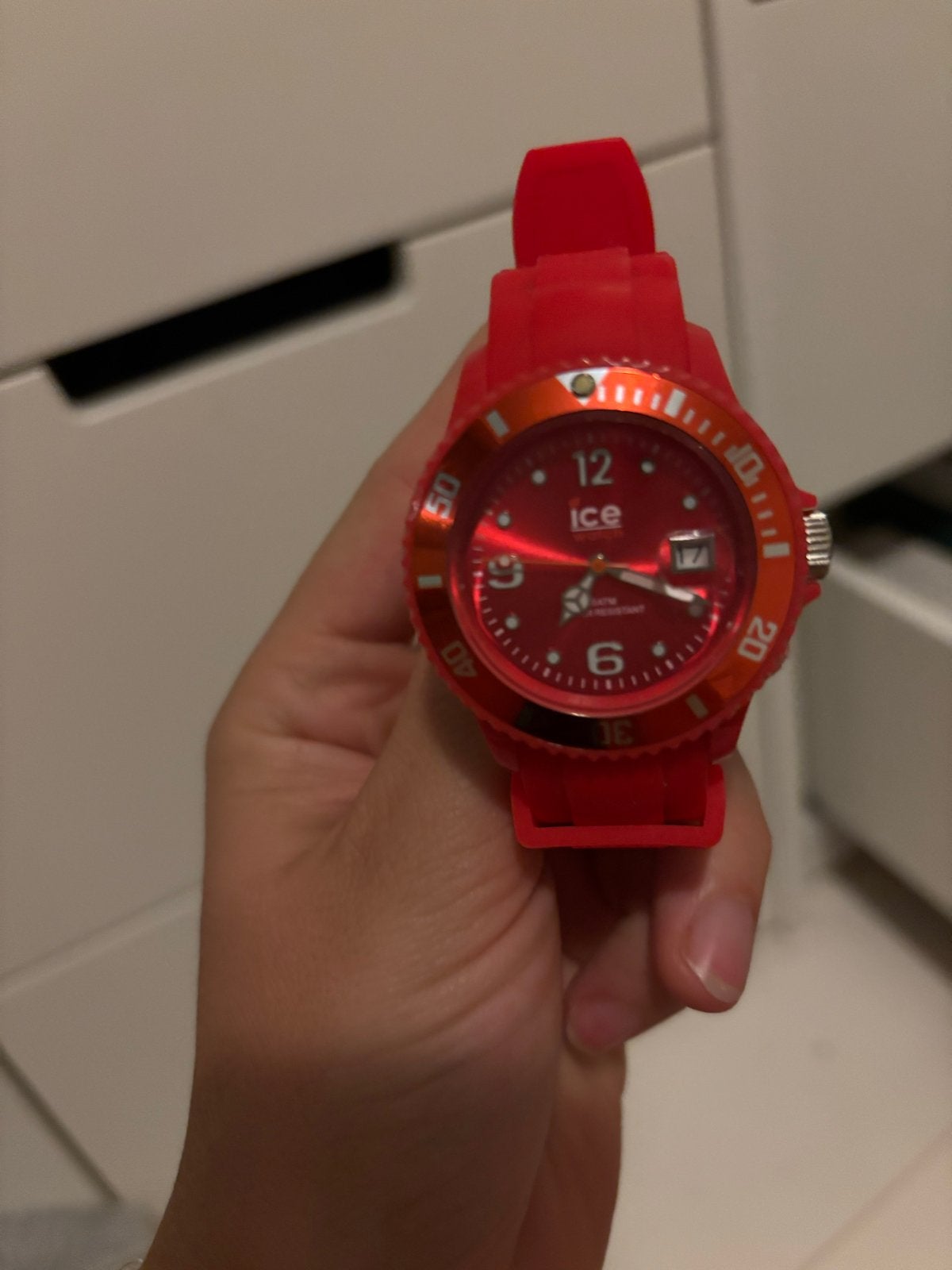 Rood Ice-Watch Polshorloge, Kunststof, Gebruikt, Polshorloge, Ophalen